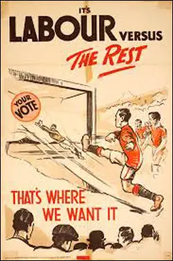 Labour Party poster for the 1924 General Election.