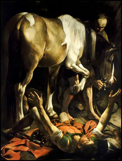 Caravaggio, Conversion on the Way to Damascus (1601)
