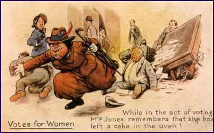 Anti-Suffrage Postcard (1908)
