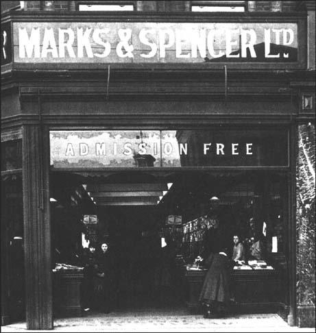 Marks & Spencer at Croydon in 1906