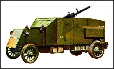 Pierce-Arrow Anti-Aircraft Armoured Car