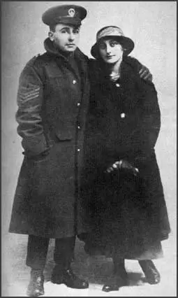 Drusilla Bowcott with her brother. He waskilled a month after this picture was taken.