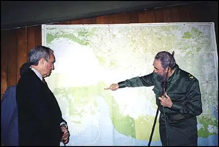 Alfredo Duran and Fidel Castro in 2001