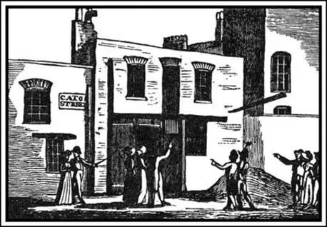 The Stable at Cato Street (The Observer, 6th March 1820)