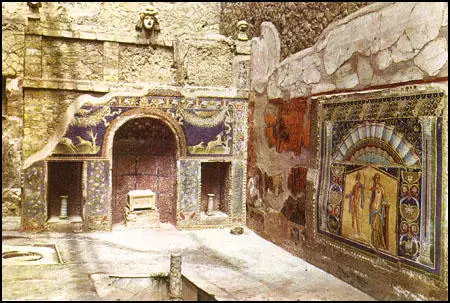 The House of Neptune in Herculaneum