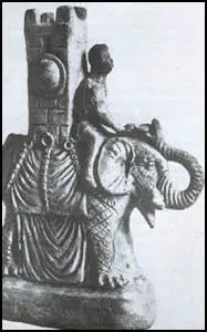 (A) A terracotta model (c. AD 50)
