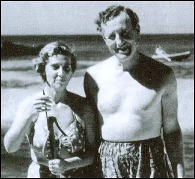 Blanche Blackwell and Ian Fleming