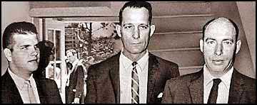 Collie Wilkins, Eugene Thomas andWilliam Eaton at their trial in Alabama.