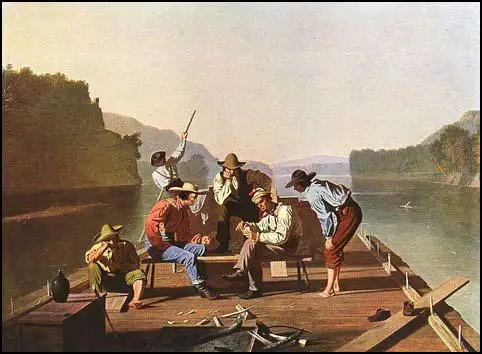 George Caleb Bingham, Raftsmen Playing Cards (1847)