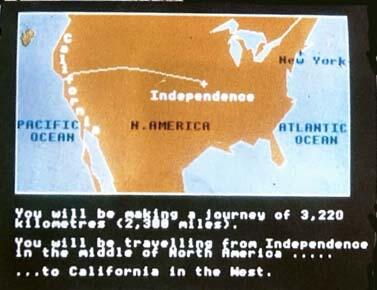 Screen shot from Wagons West