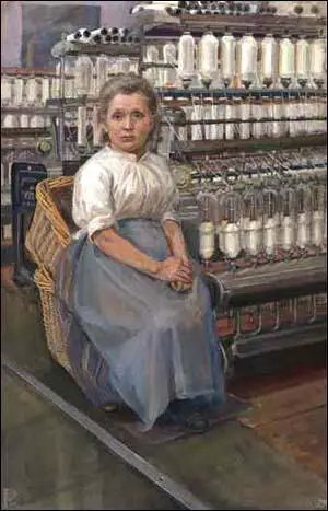 Sylvia Pankhurst, In a Glasgow Cotton Mill: Minding a Pair of Fine Frames (1907)