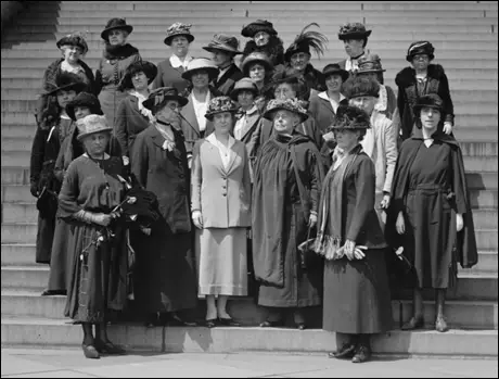 Members of the Women's Peace Crusade
