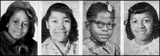 Denise McNair, Carole Robertson, Addie Mae Collins and Cynthia Wesley