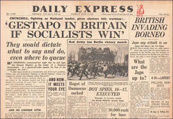 The Daily Express (5th June, 1945)