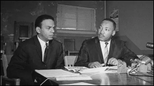 Andrew Young and Martin Luther King