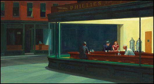 Edward Hopper, Nighthawks (1942)