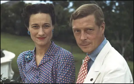 Wallis Simpson and Edward VIII