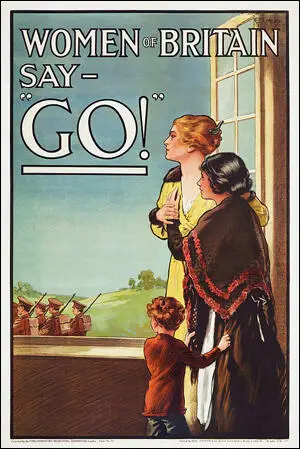 Ernest Ibbetson, Women of Britain Say - Go! (1915)