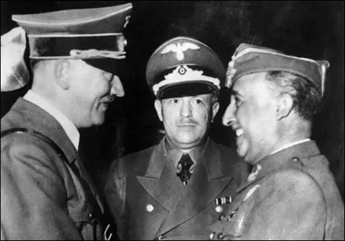 Adolf Hitler and Francisco Franco (1940)