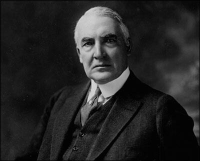 President Warren G. Harding