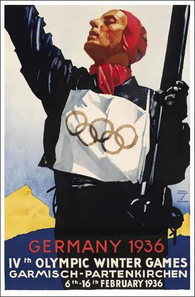 Ludwig Hohlwein, Olympic Games poster (1936)