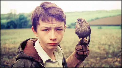 Billy Casper (David Bradley) in Kes (1969)