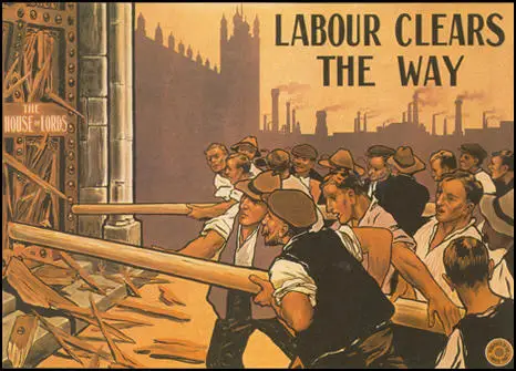 Labour Party poster on the House of Lords (1910)