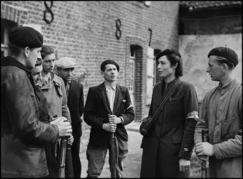 Members of the Maquis in La Trésorerie (September, 1944)