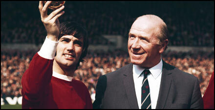 George Best and Matt Busby (1968)