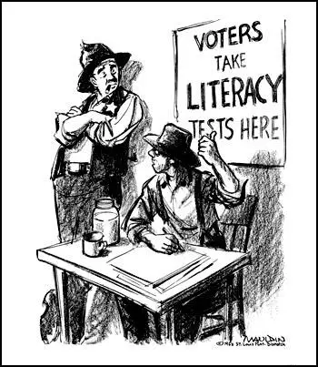 "By the way, what's the big word?"Bill Mauldin, St. Louis Post-Dispatch (1964)