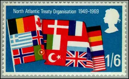 North Atlantic Treaty Organization stamp (1969)