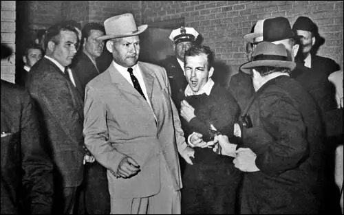 Jack Ruby shooting Lee Harvey Oswald (24th November, 1963)
