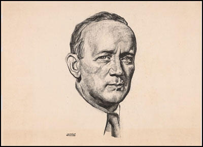 William Zebulon Foster by Hugo Gellert (1940)