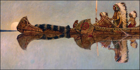 N. C. Wyeth, The Water Burial (c. 1925)