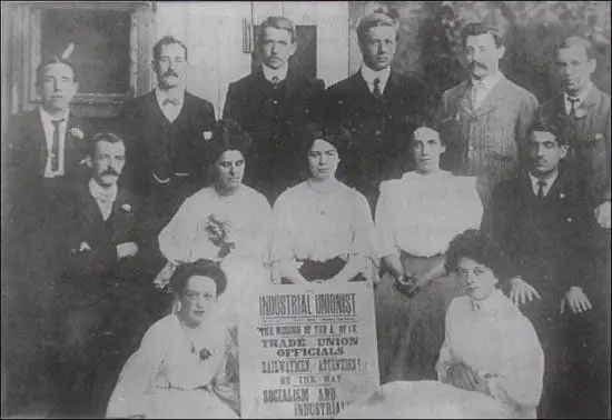 Members of the Industrial Unionist Group at Ruskin College (1908)