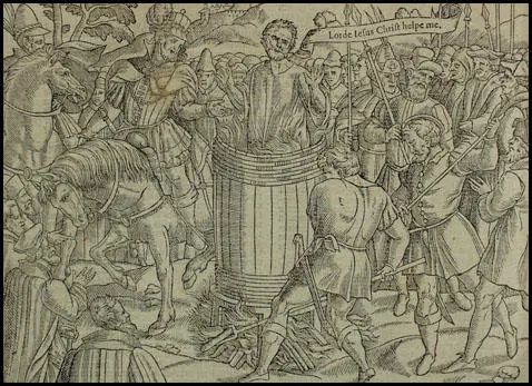 The death of William Tyndale (1563)