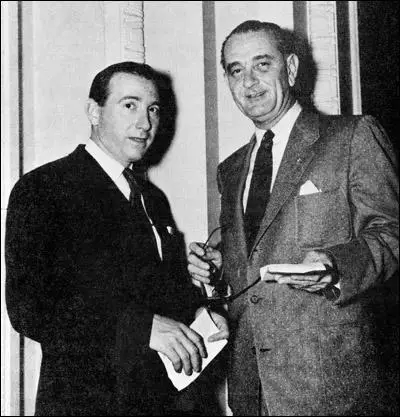 Lyndon B. Johnson and Bobby Baker