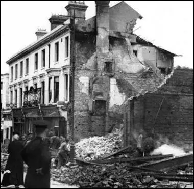 ARP post protected by sandbags (1939)