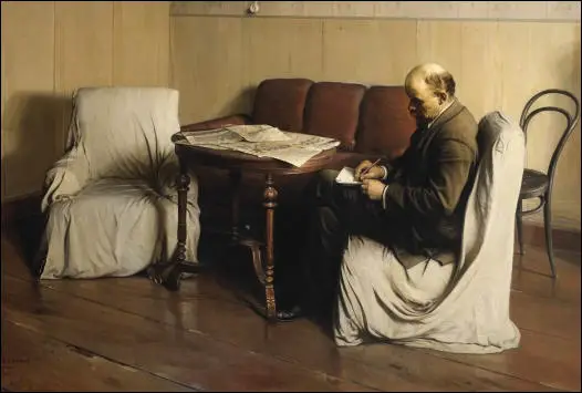 Isaac Brodsky, V. I. Lenin in Smolny (1930)