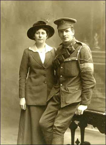 My grandmother and grandfather on 12 November, 1915