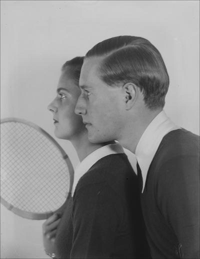 Gottfried von Cramm with his wife, Elisabeth von Dobeneck