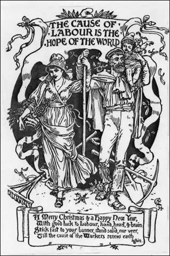 Walter Crane, A Poser for Britannia, Justice Journal (1910)