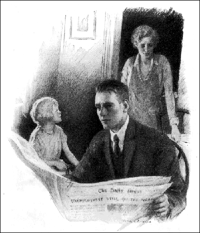 Victor C. Anderson, Mama, its so nice to have Daddy home all the time (12th December, 1930)