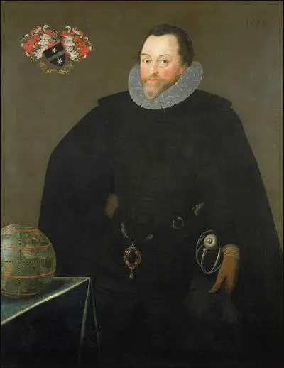 Sir Francis Drake by Nicholas Hilliard (1581)