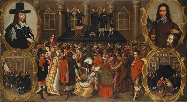 (Source 1) The Execution of Charles I of England (c. 1649)