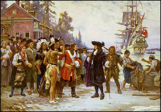 Jean Leon Gerome Ferris, The Landing of William Penn (c. 1932)