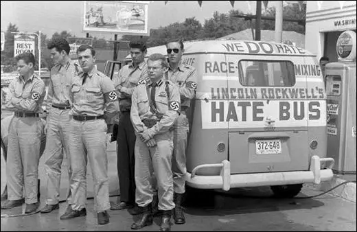 American Nazi Party and Hate Bus in Montgomery (May, 1961)