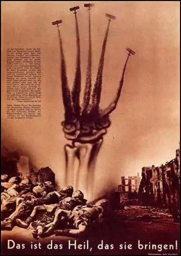 John Heartfield, This is the Salvation that they Bring! (June 1938) (Copyright The Official John Heartfield Exhibition & Archive)
