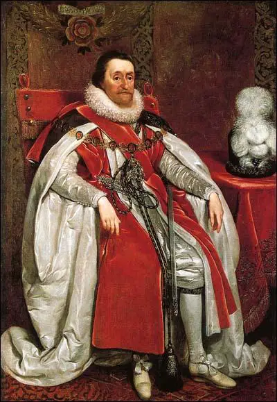 Daniel Mytens, James VI of Scotland and James I of England (1621)