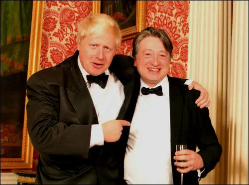 Boris Johnson and Alexander Temerko